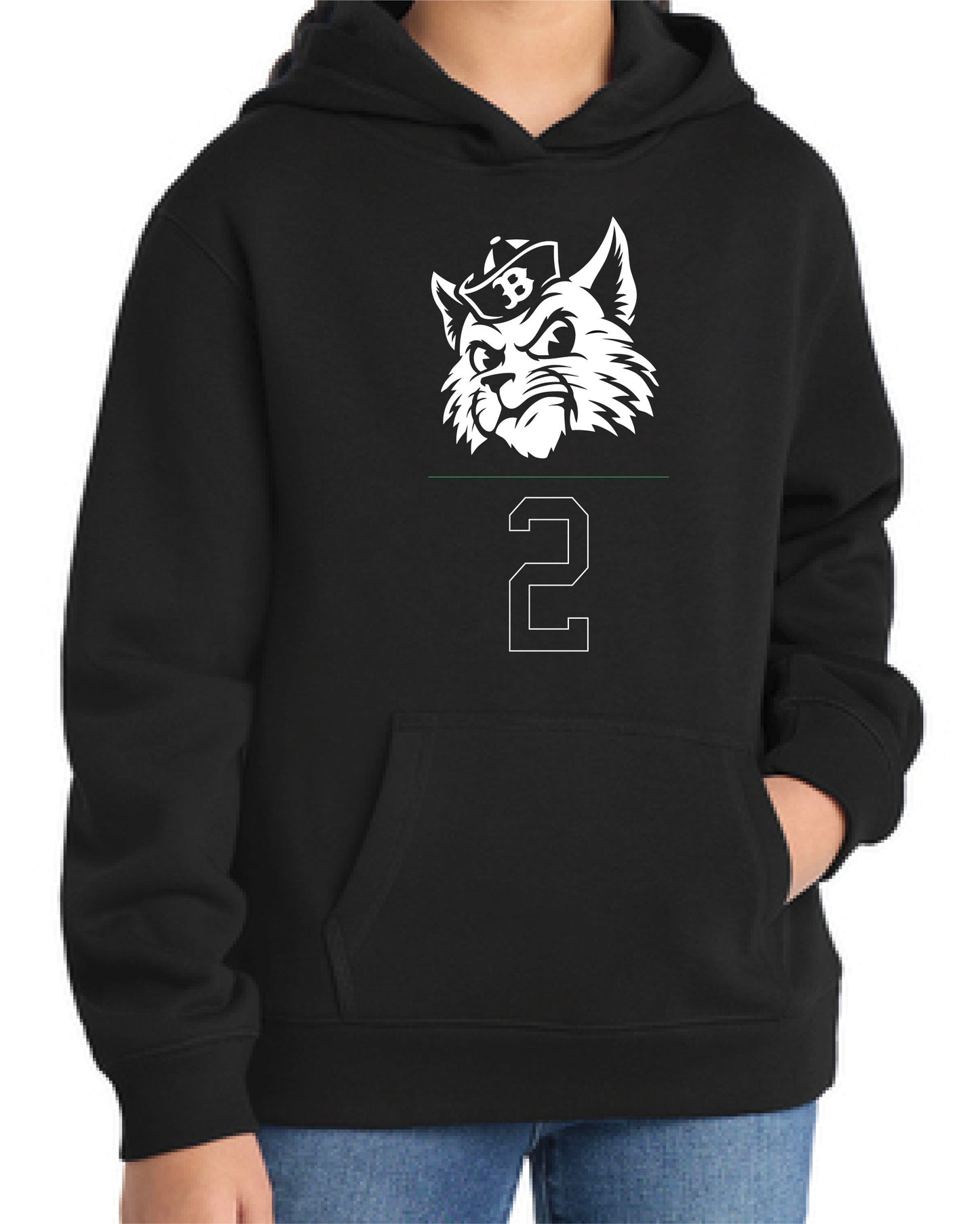 Burley High School Baseball - Sport-Tek® Youth Pullover Hooded Sweatshirt