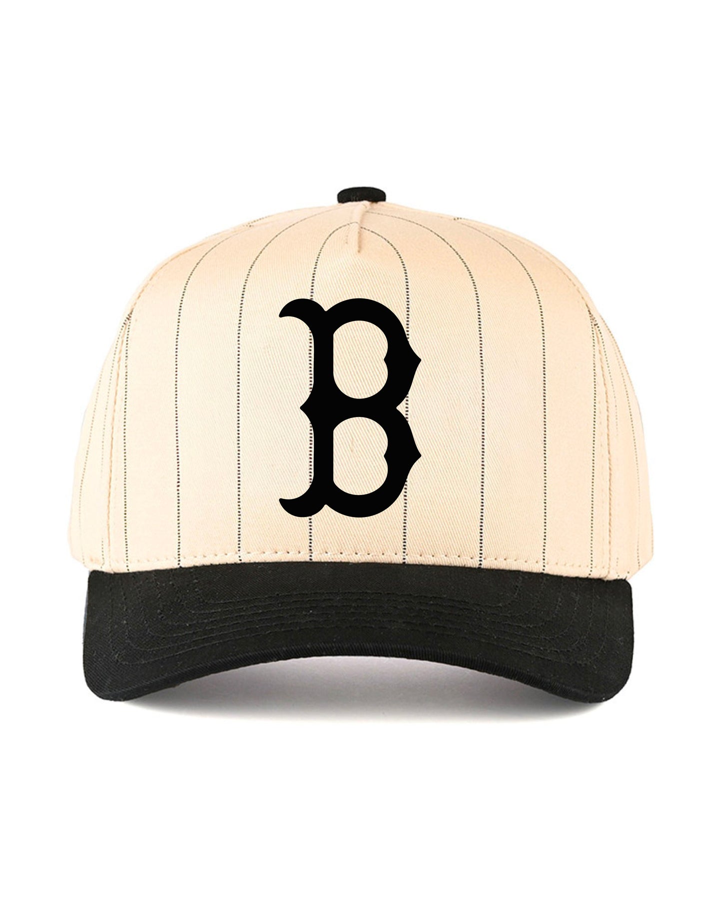 Burley High School Baseball - Two-Tone Pinstripe Canvas Trucker Hat