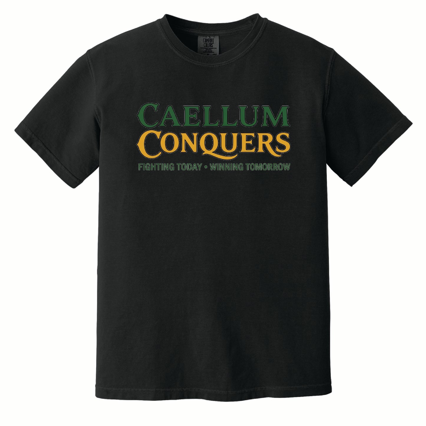 Calleum Conquers - Comfort Colors Short Sleeve Tee - 1717 - Front Design