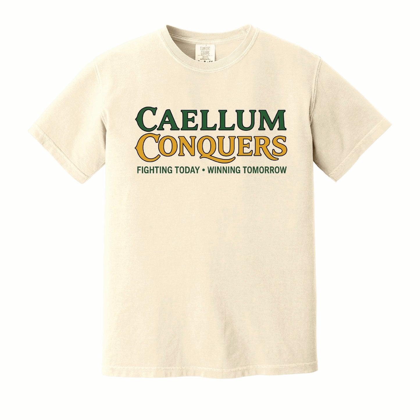 Calleum Conquers - Youth Comfort Colors Short Sleeve Tee - 9018 - Front Design