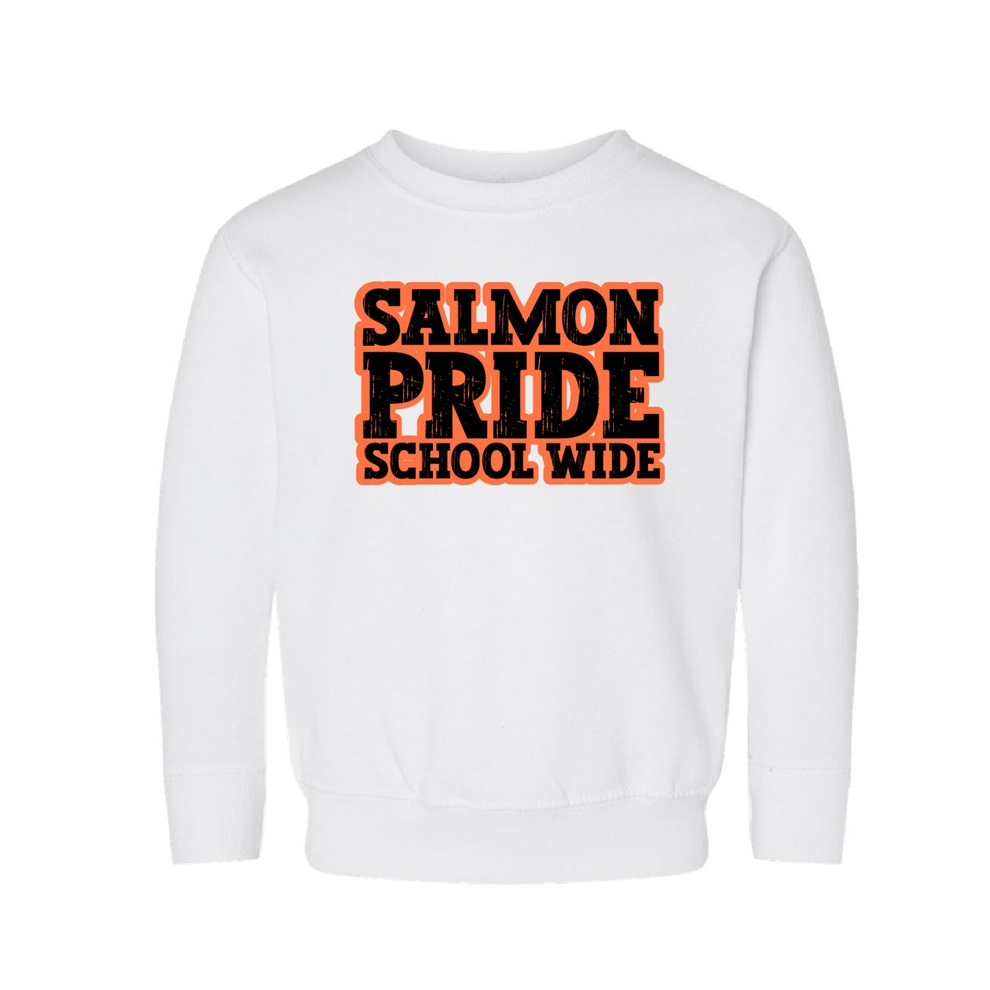 Salmon Pride School Wide - Vintage Capital - Class of (choose your year!) - Child & Youth Crewneck Sweatshirts