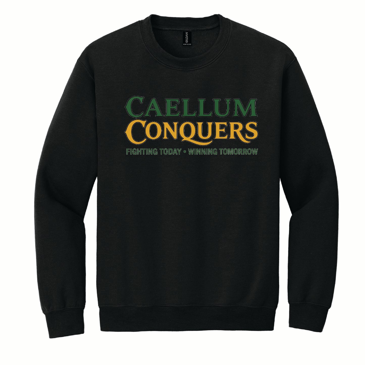 Calleum Conquers - Gildan Basic Fleece Crewneck - 18000 - Front Design