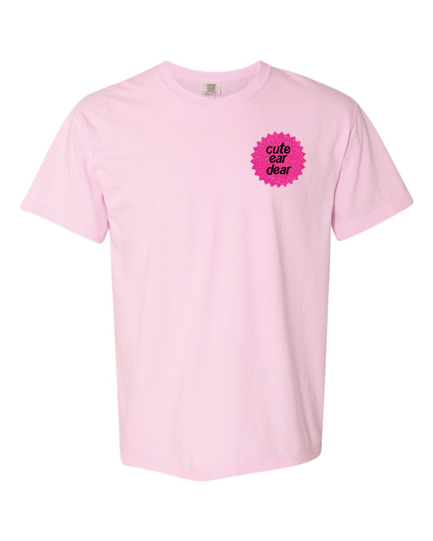 Drop Piercing - Cute Ear Dear (Barbie) - Comfort Colors Tee