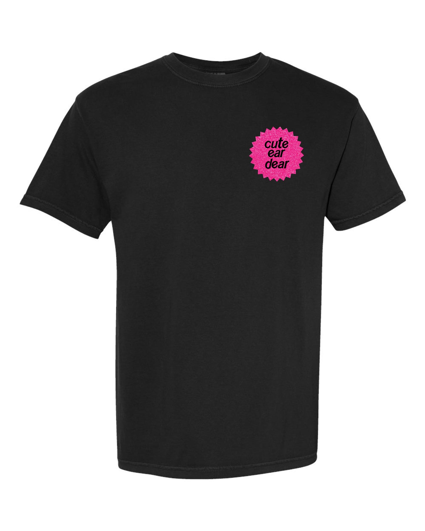 Drop Piercing - Cute Ear Dear (Barbie) - Comfort Colors Tee