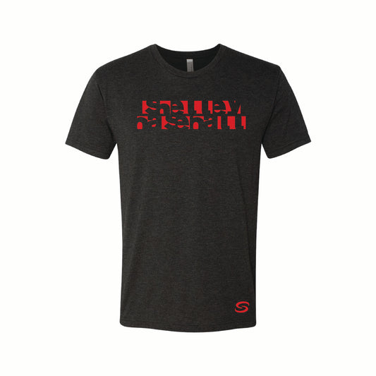Shelley High School Baseball - Shelley Cut Out (hip logo) - 6010 Next Level Tee