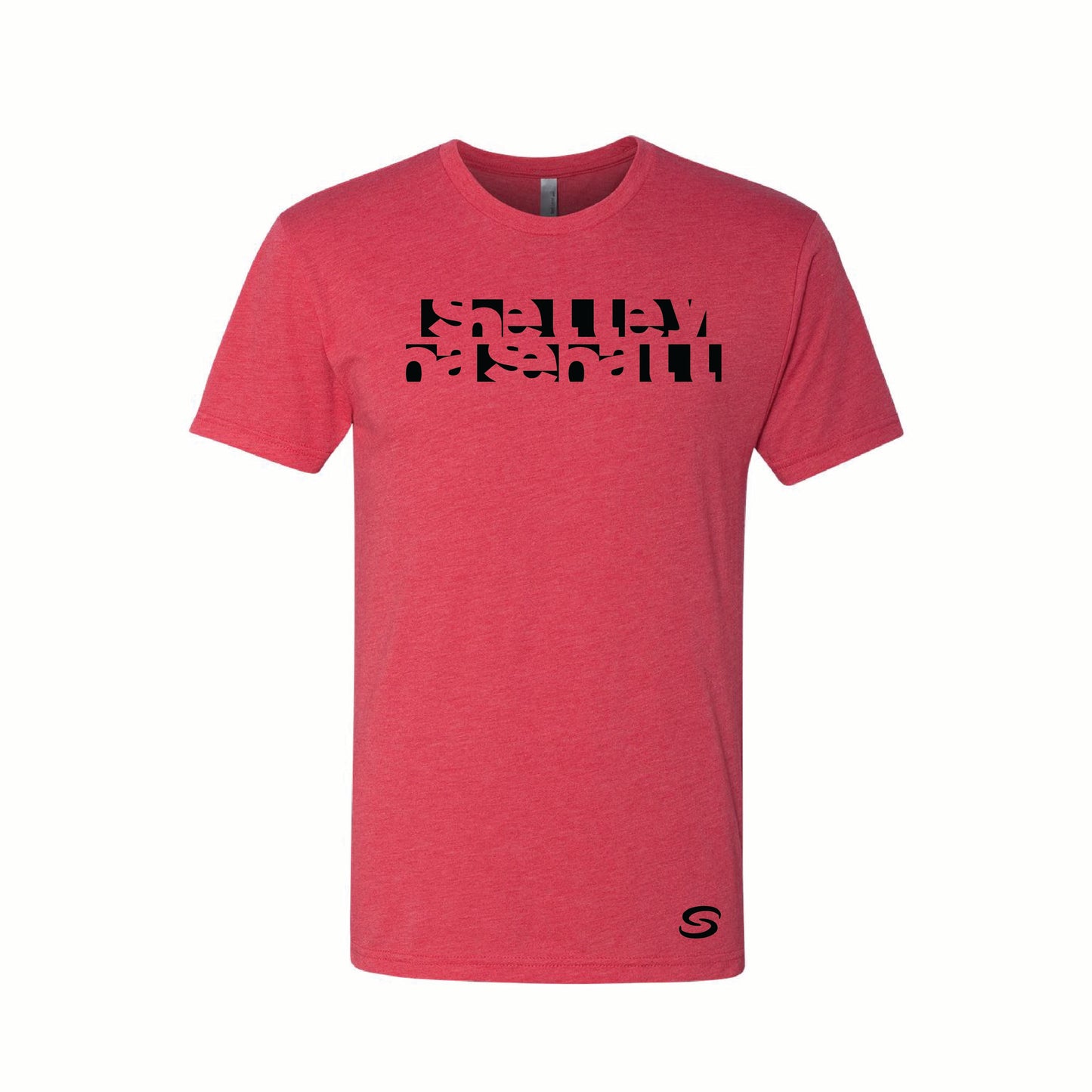 Shelley High School Baseball - Shelley Cut Out (hip logo) - 6010 Next Level Tee