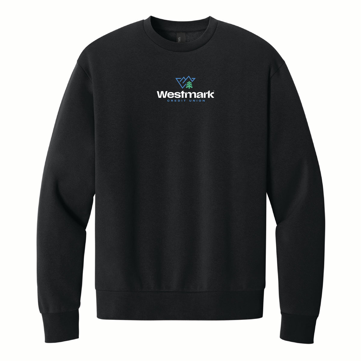 Westmark Credit Union - District® MelloFleece Crew - Centered Logo - DT6704