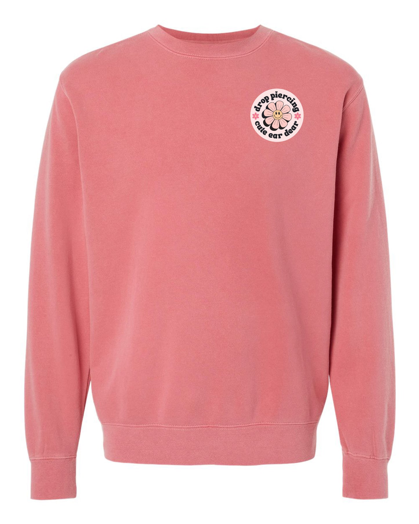 Drop Piercing - Logo - Pigment Crewneck
