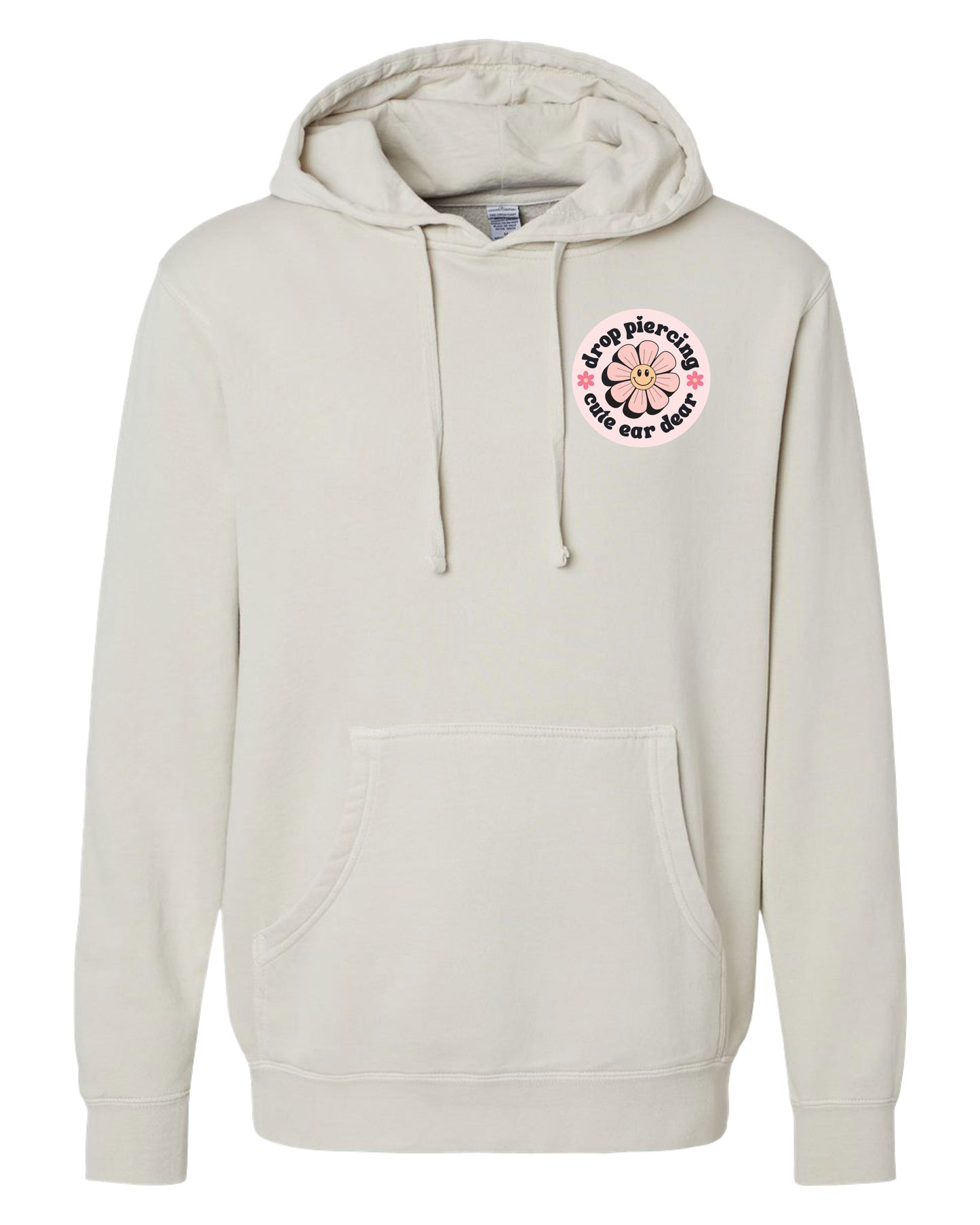 Drop Piercing - Logo - Pigment Hoodie