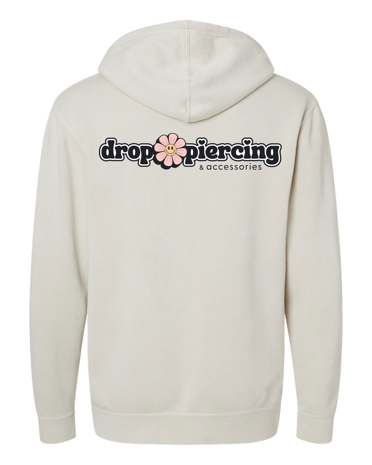 Drop Piercing - Logo - Pigment Hoodie