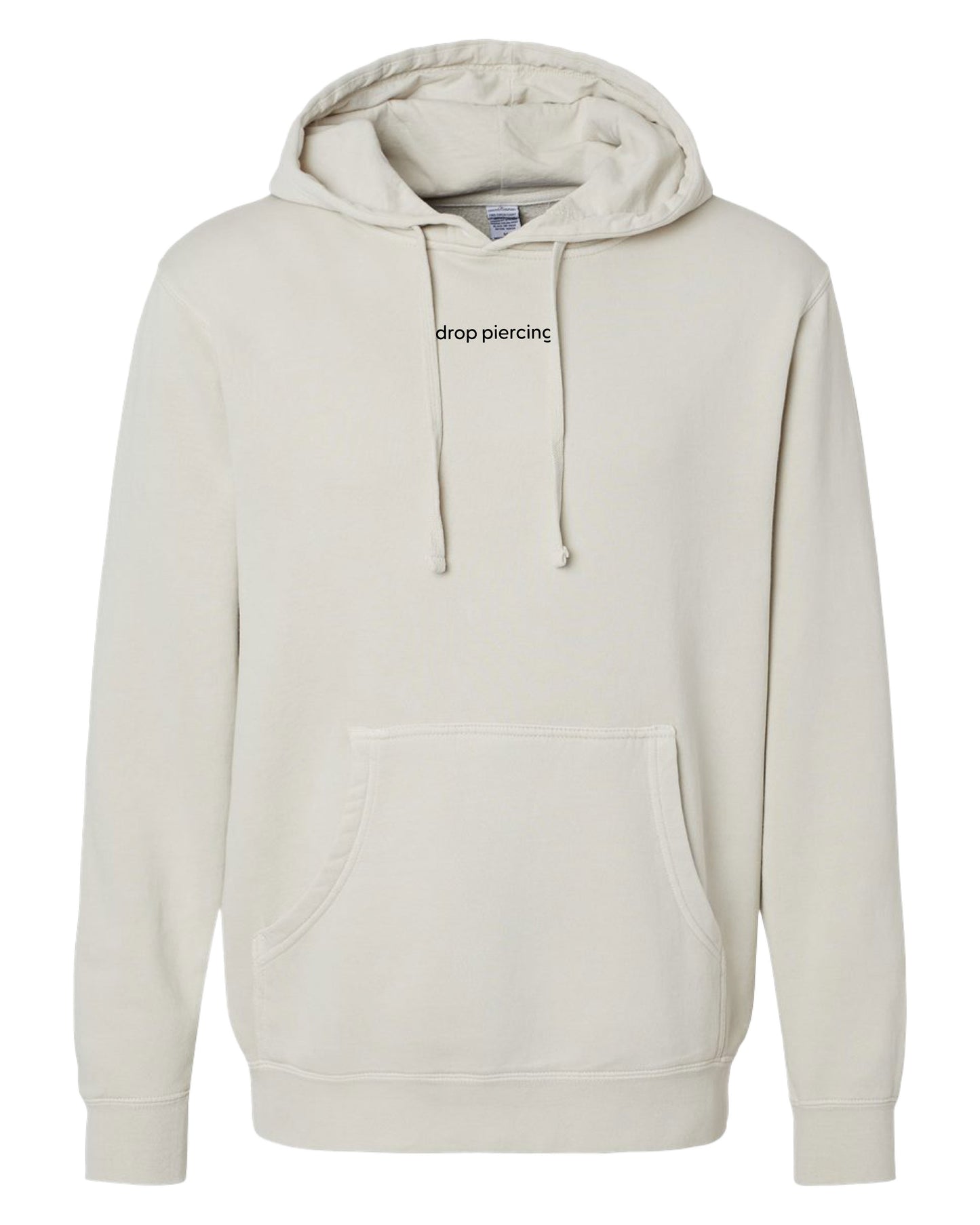 Embroidered Drop Piercing - Piercings For Every Girl - Pigment Hoodie