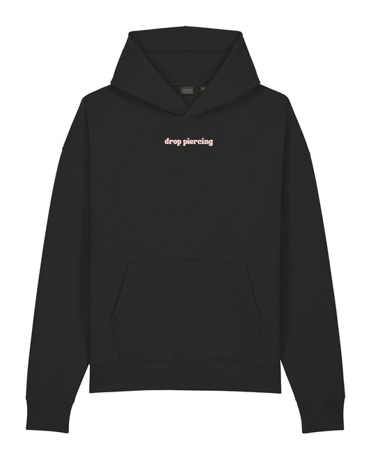 Drop Piercing - Embroidered - 'drop piercing' - Stanley/Stella® Unisex Hooded Sweatshirt SXU038