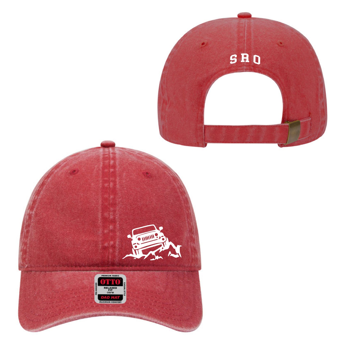 SRO - Embroidered 6-Panel Hat