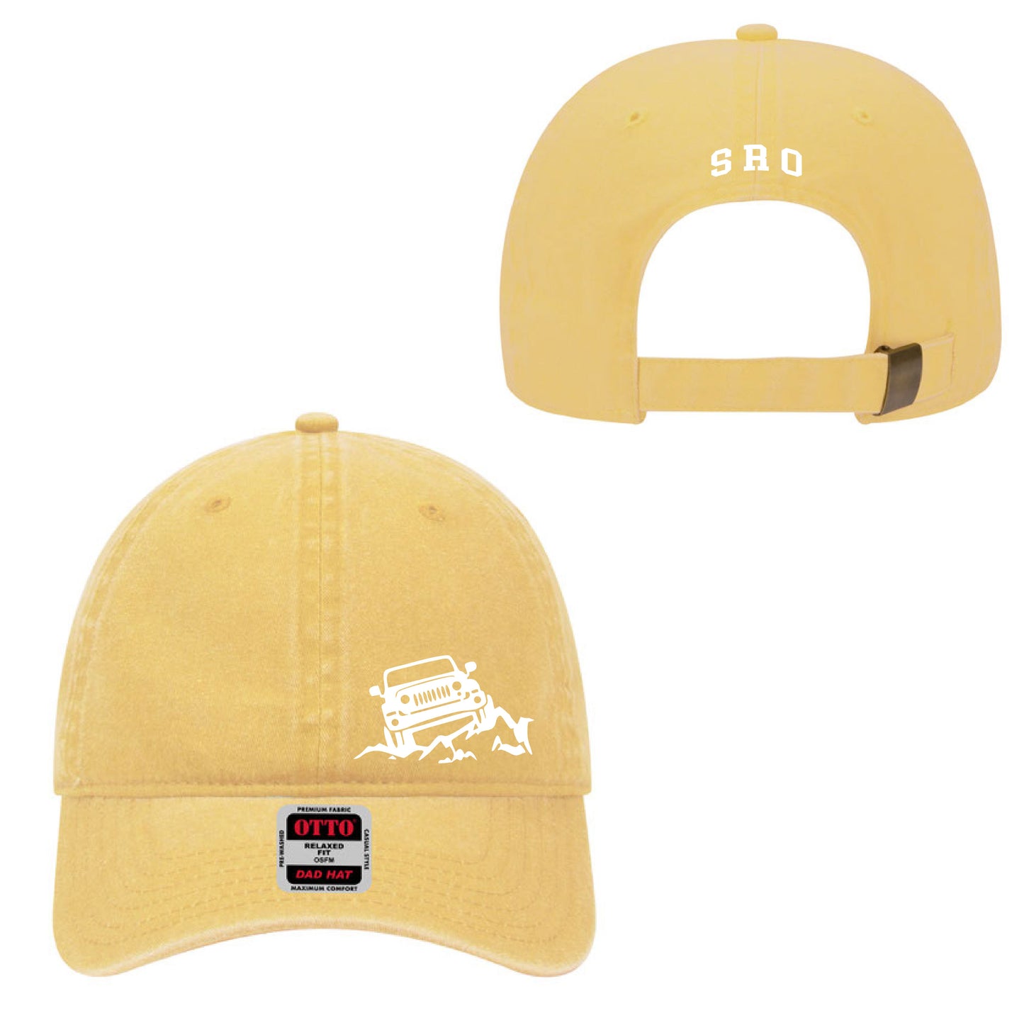 SRO - Embroidered 6-Panel Hat