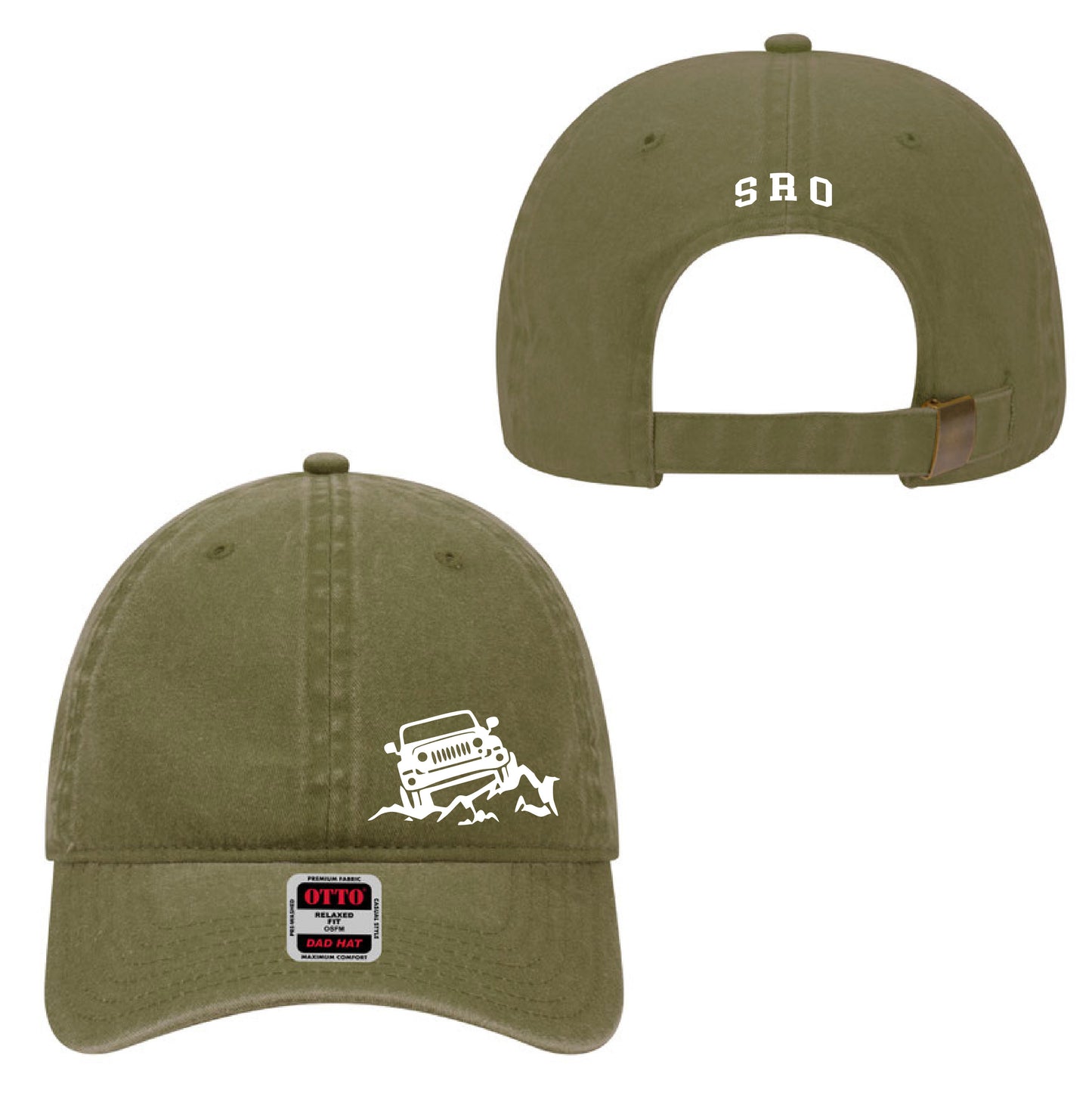 SRO - Embroidered 6-Panel Hat