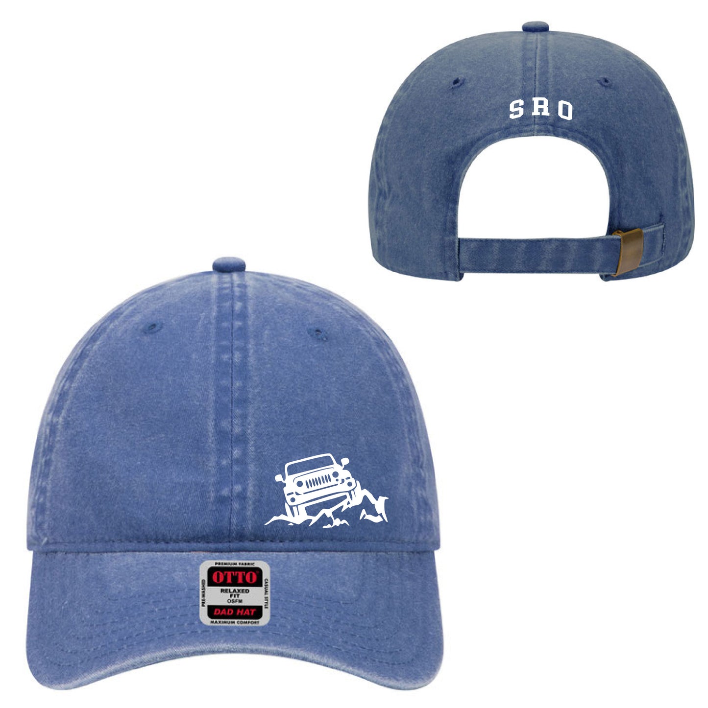 SRO - Embroidered 6-Panel Hat