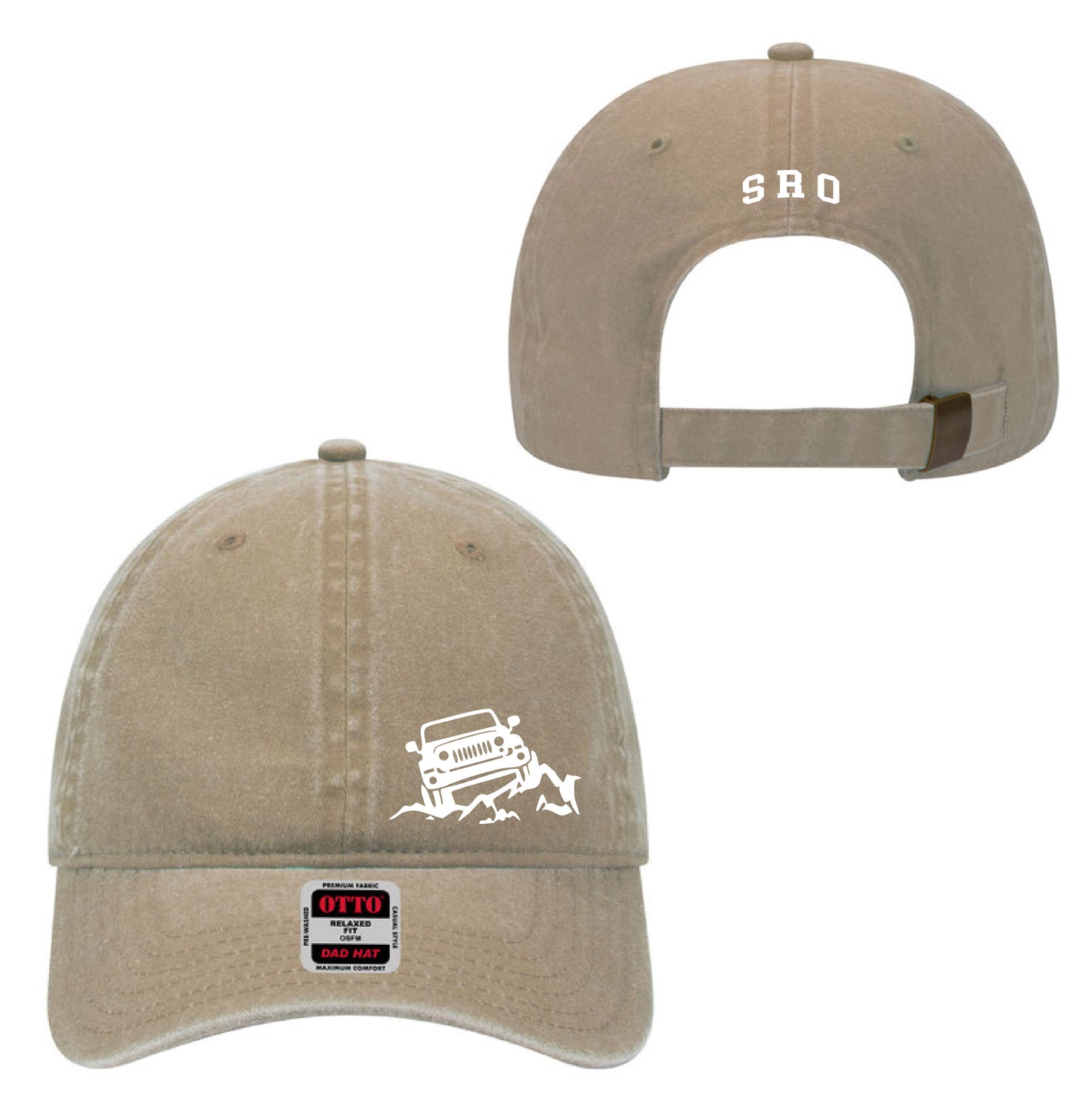 SRO - Embroidered 6-Panel Hat