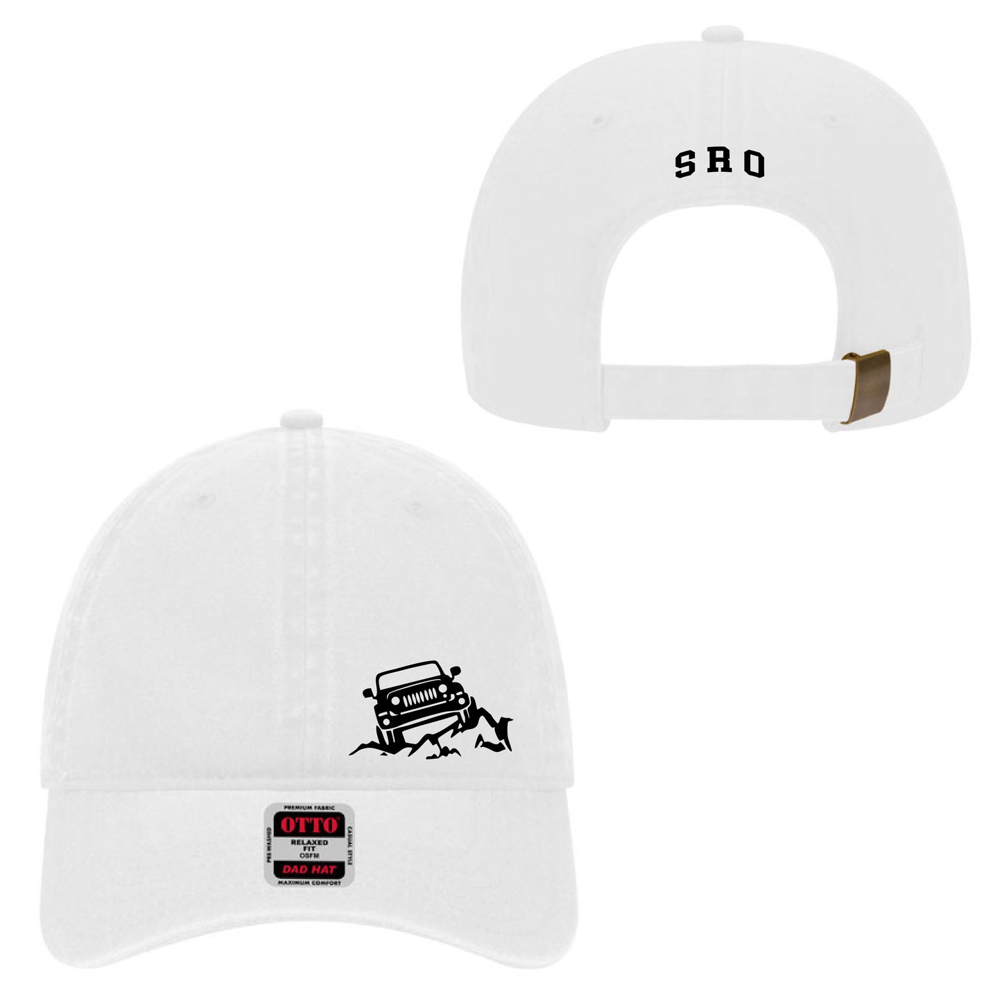 SRO - Embroidered 6-Panel Hat