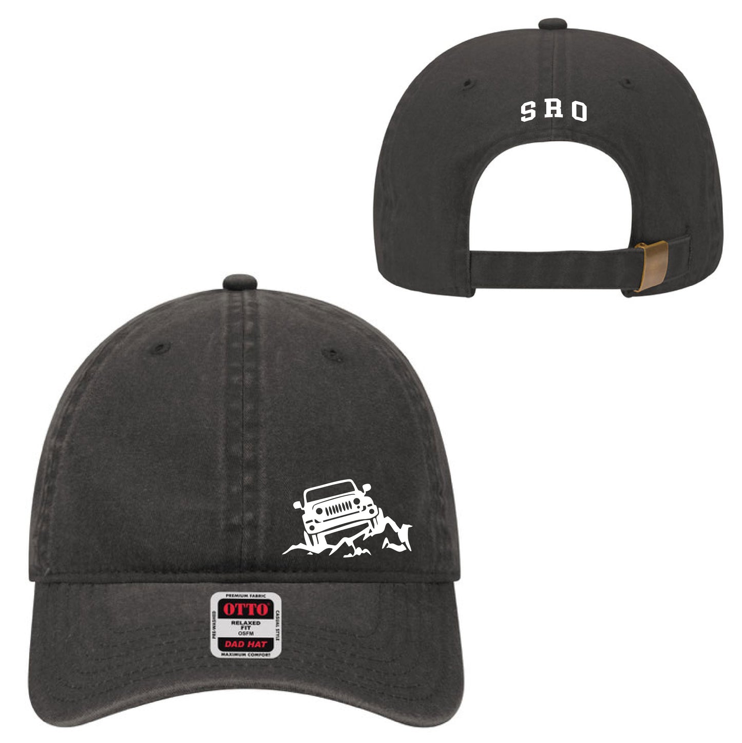 SRO - Embroidered 6-Panel Hat