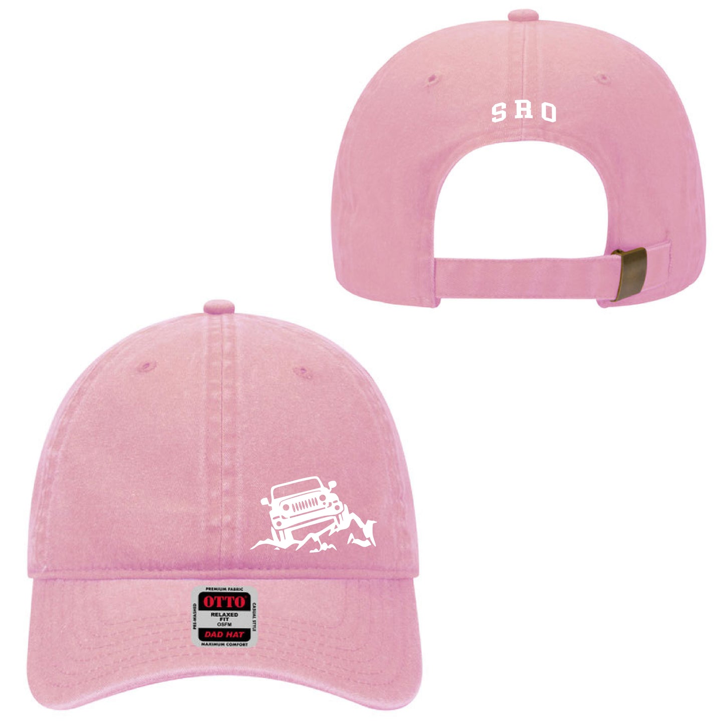 SRO - Embroidered 6-Panel Hat