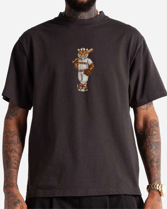 Idaho Falls Baseball - SHMCS - Shaka Wear Unisex Max Heavyweight Cropped T-Shirt