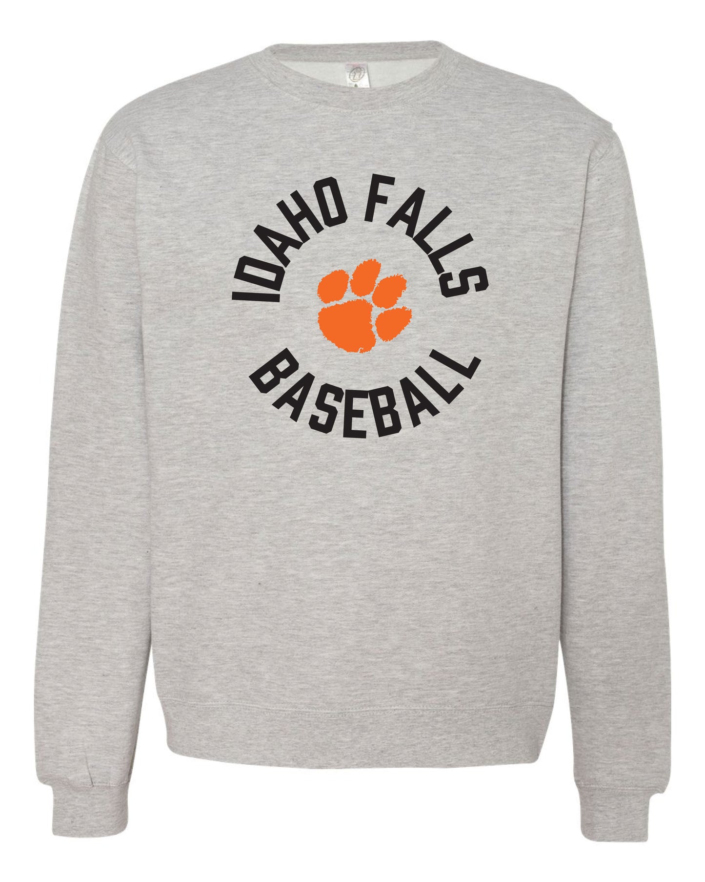 Idaho Falls Baseball - Embroidered & Printed - SS3000 Independent Trading Co. Unisex Midweight Crewneck Sweatshirt