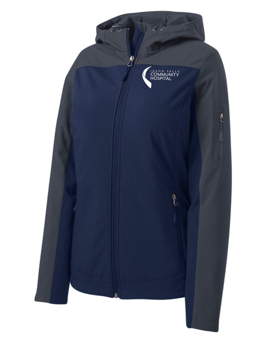 Idaho Falls Community Hospital - Port Authority® Women's Hooded Core Soft Shell Jacket