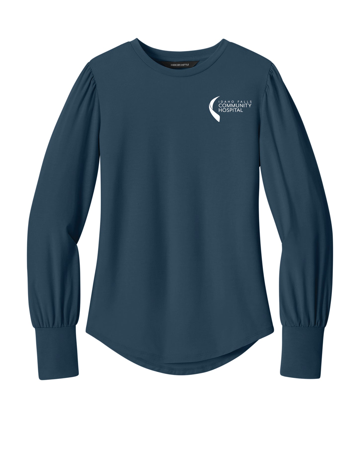 Idaho Falls Community Hospital - Mercer+Mettle® Women’s Stretch Jersey Long Sleeve Blouson Top