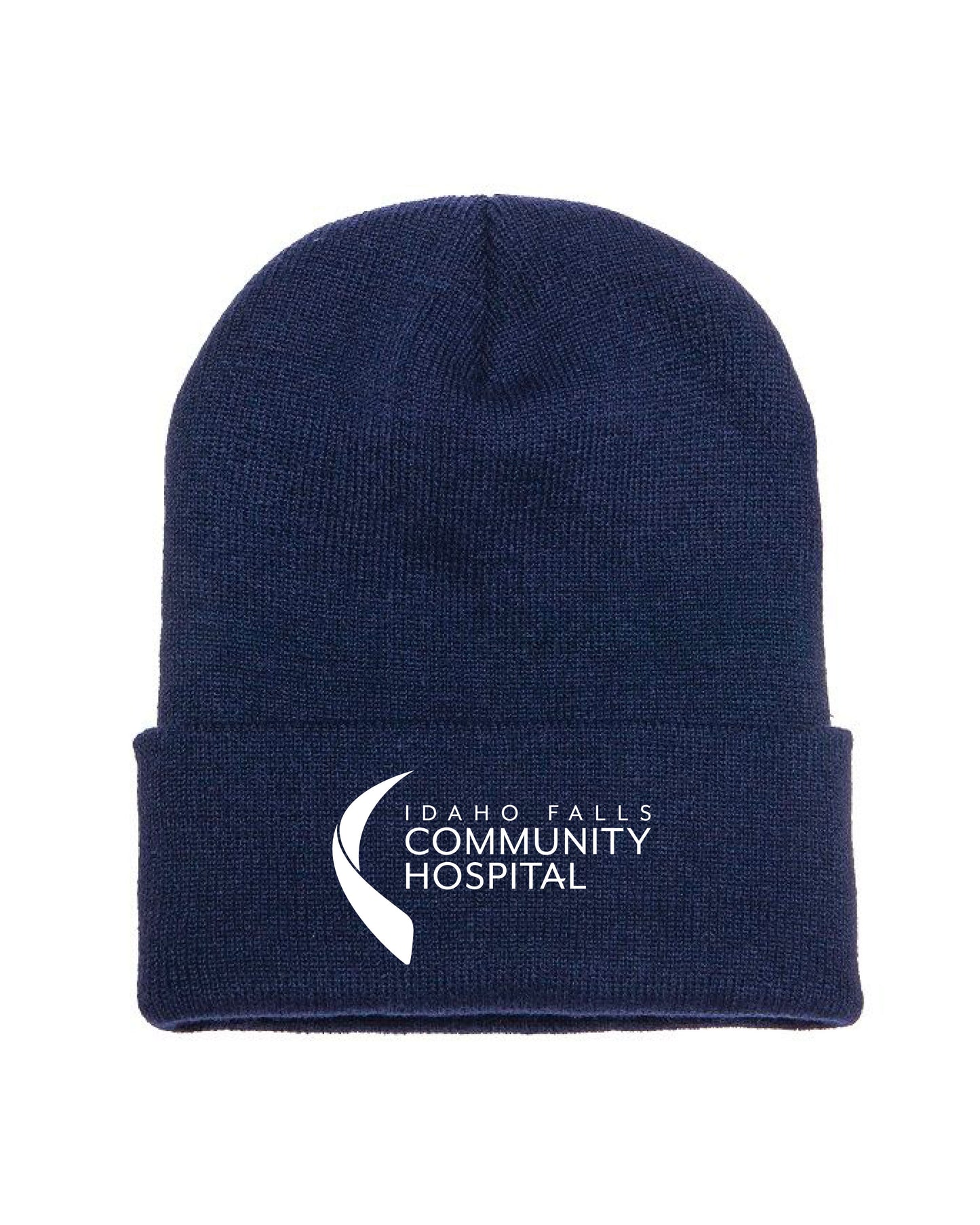 Embroidered Cuffed Knit Beanie - Idaho Falls Community Hospital