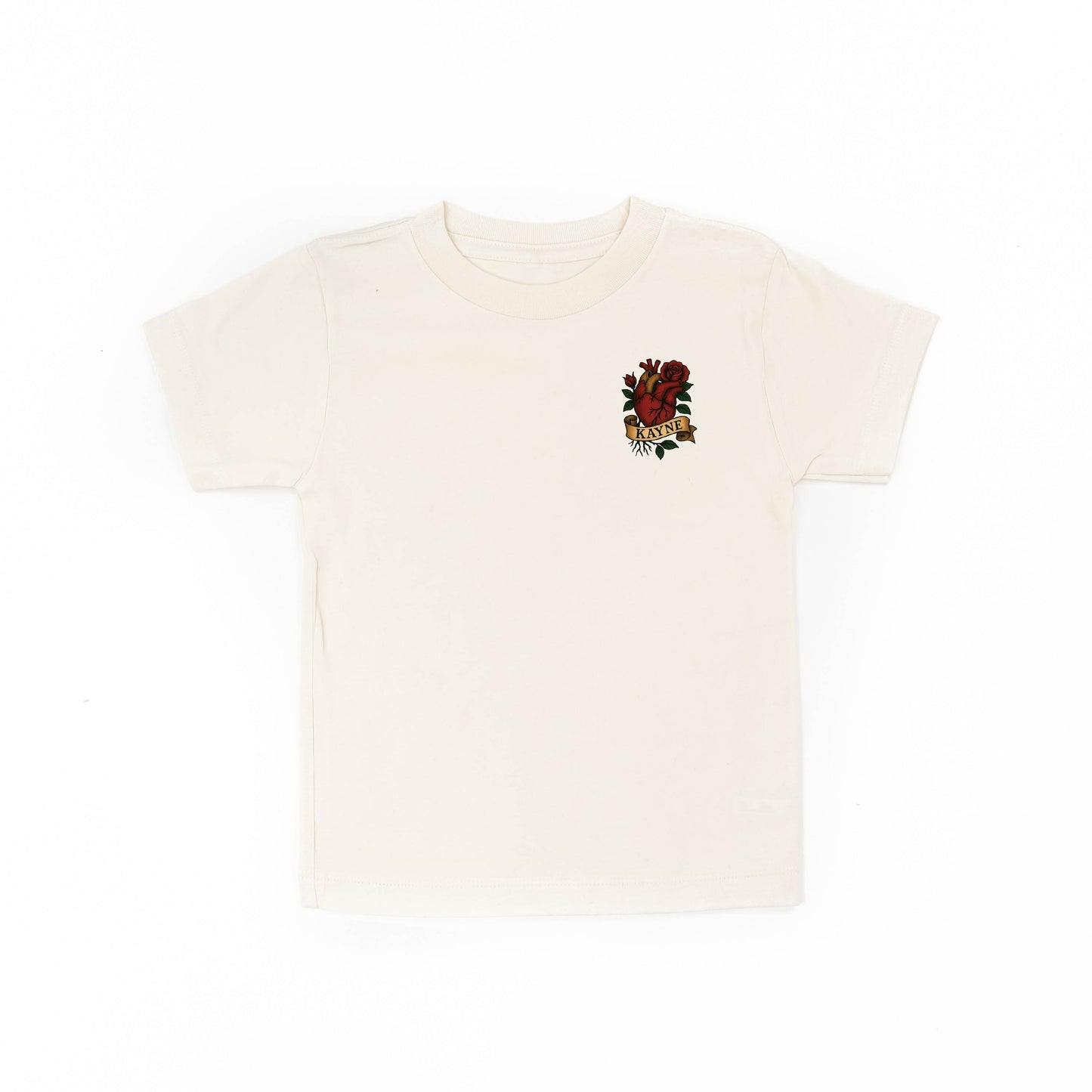 Kayne Strong - With Rose - Child Bella Canvas Tee
