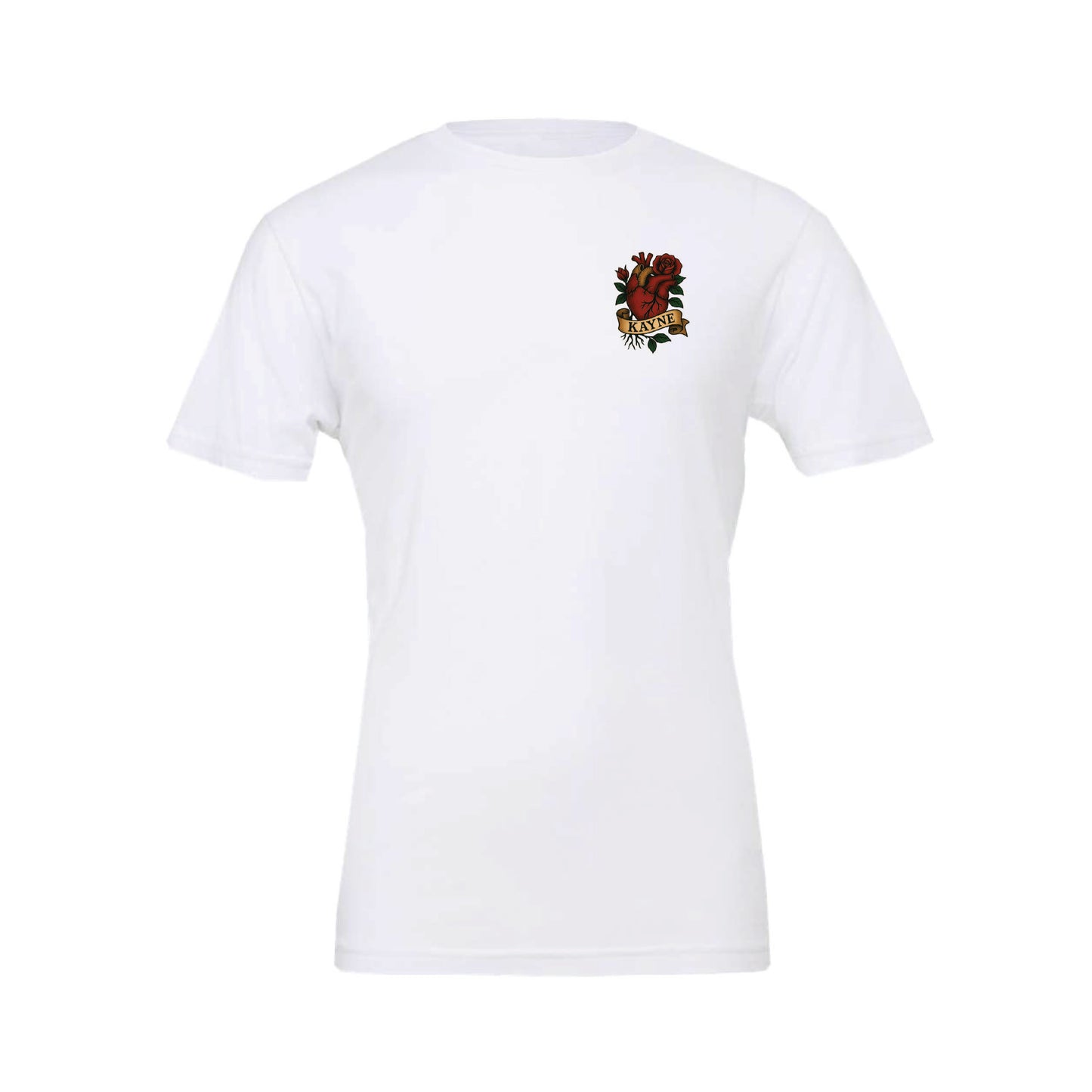 Kayne Strong - With Rose - Adult Bella Canvas Tee