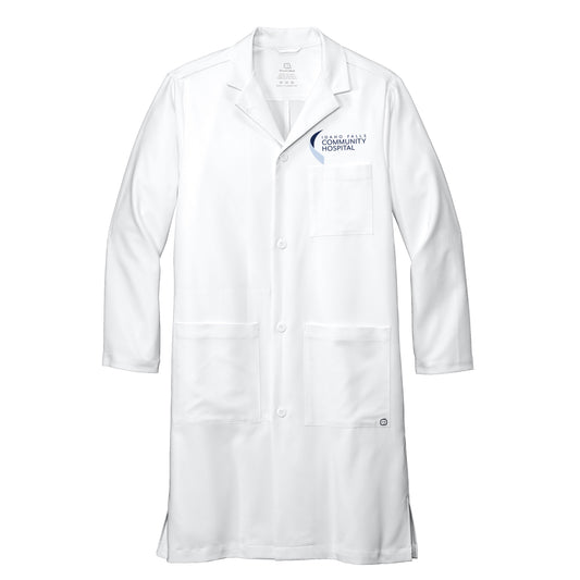 Embroidered Men's Long Lab Coat - Idaho Falls Community Hospital