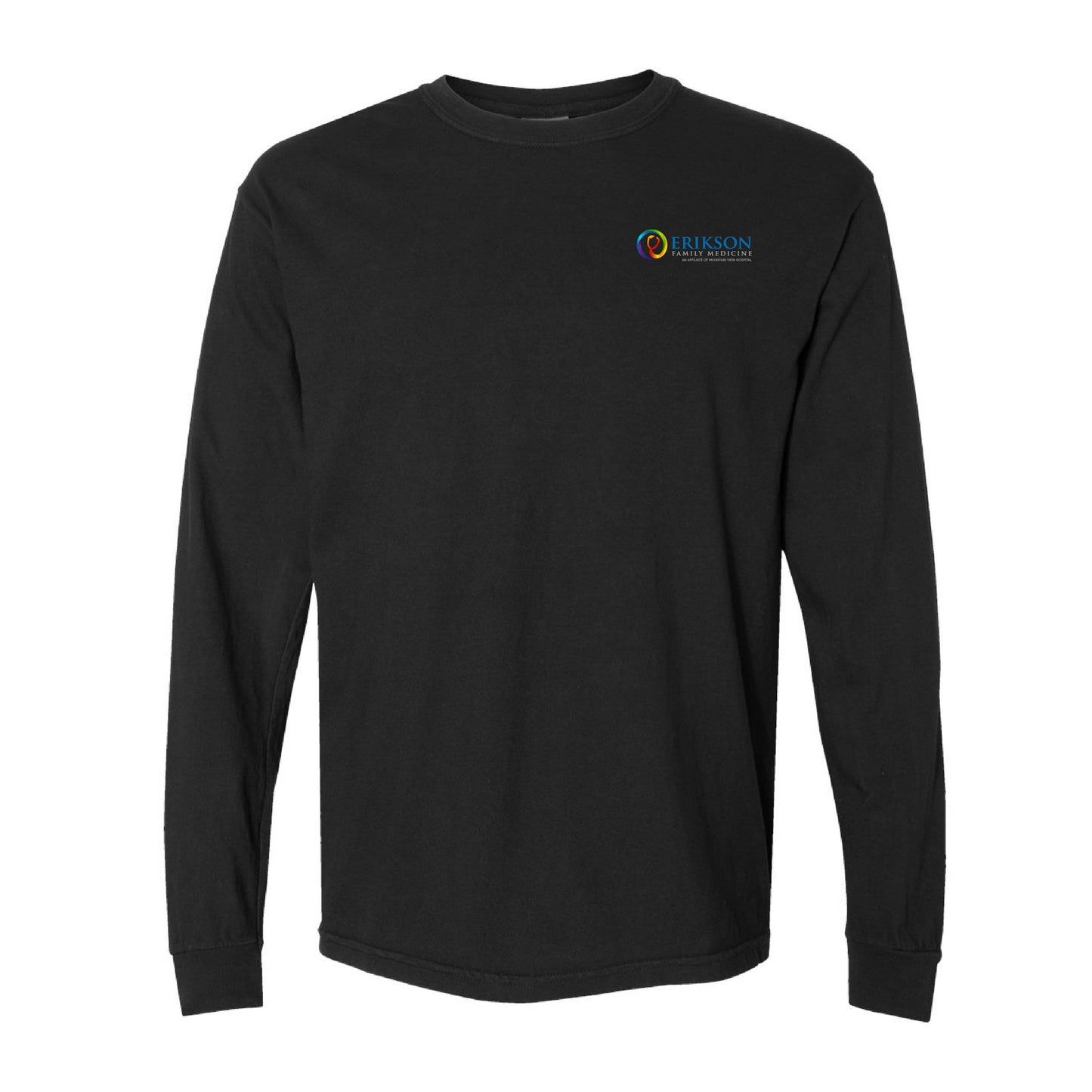 Brad Erikson Family Practice (pocket) - Long Sleeve Comfort Colors Tee