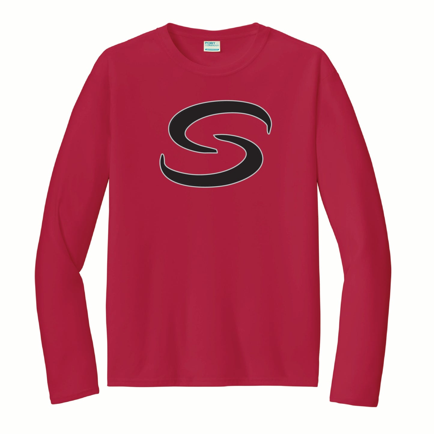Shelley High School Baseball - PC380LS Port & Co Long Sleeve Performance Tee