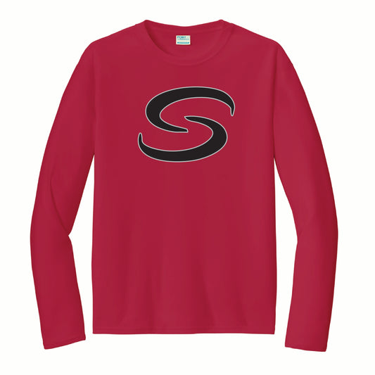 Shelley High School Baseball - PC380LS Port & Co Long Sleeve Performance Tee