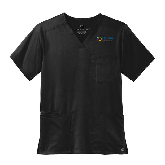 Brad Erikson Family Practice (pocket) - PREMIUM Scrubs Men's Premiere Flex V-neck Top