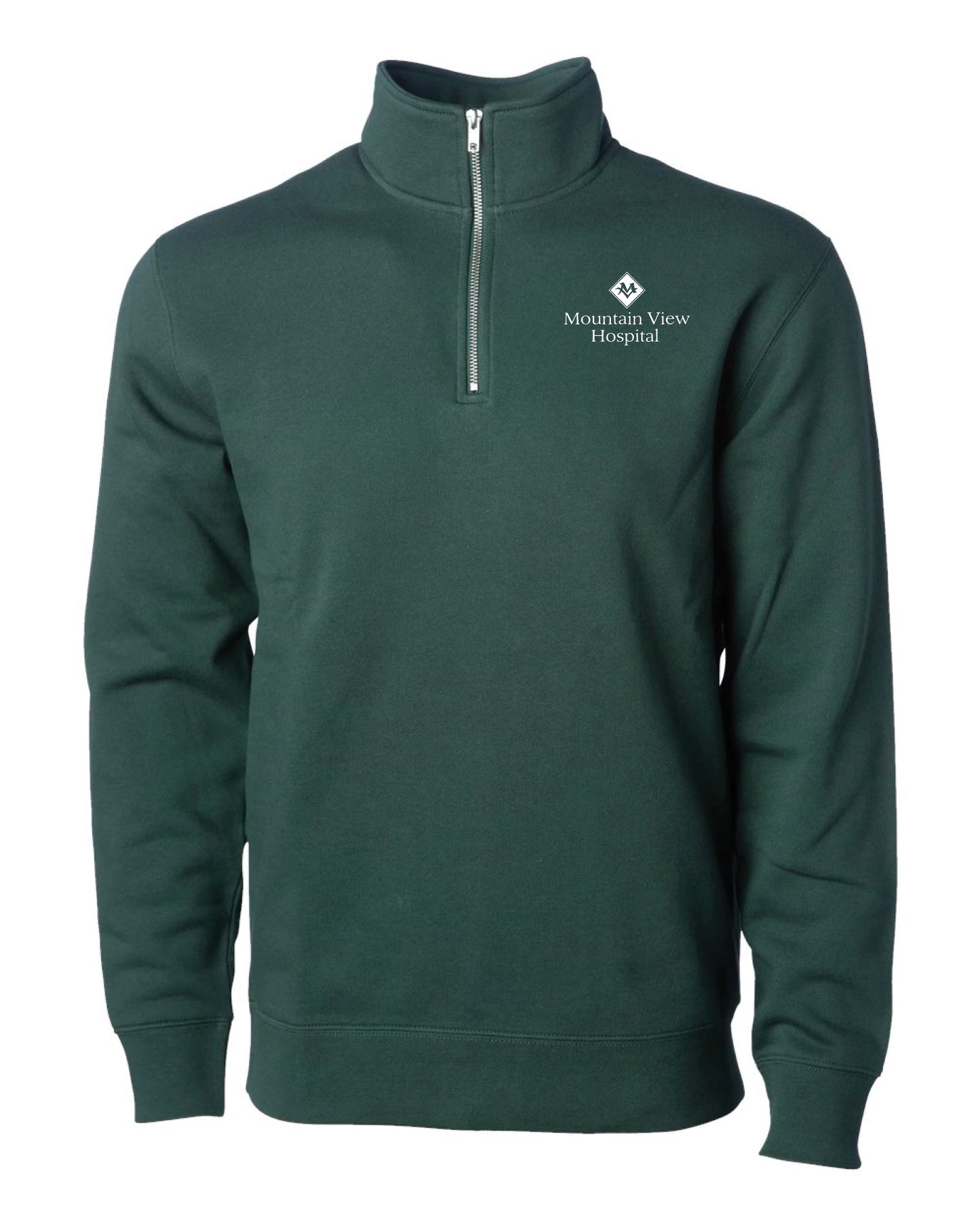 Mountain View Hospital - Unisex Midweight Quarter-Zip Pullover