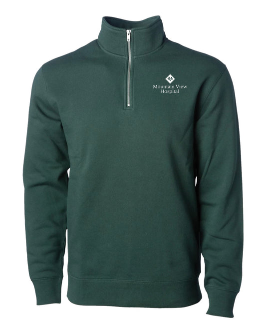 Mountain View Hospital - Unisex Midweight Quarter-Zip Pullover