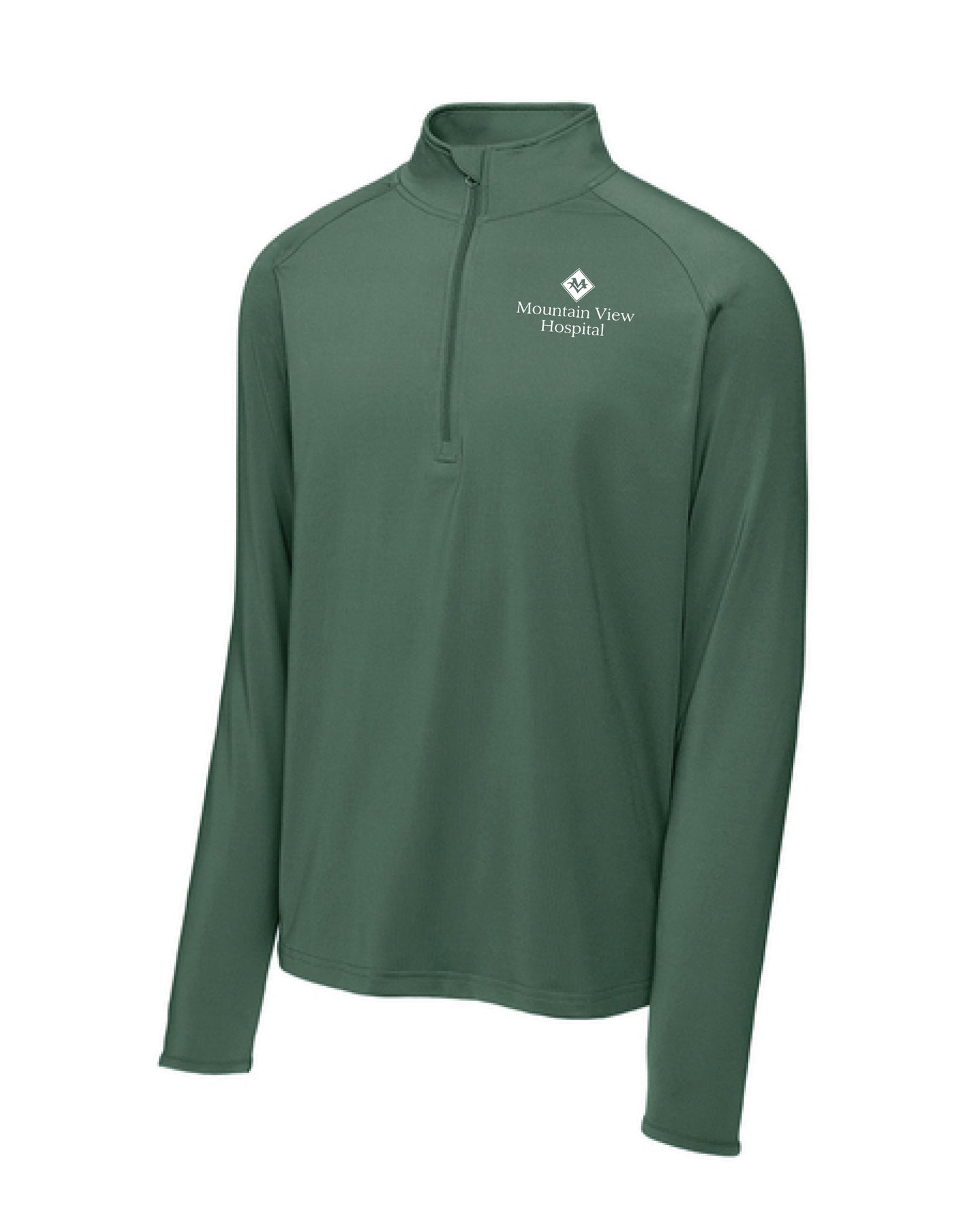 Mountain View Hospital - Sport-Tek® Sport-Wick® Stretch Quarter Zip Pullover