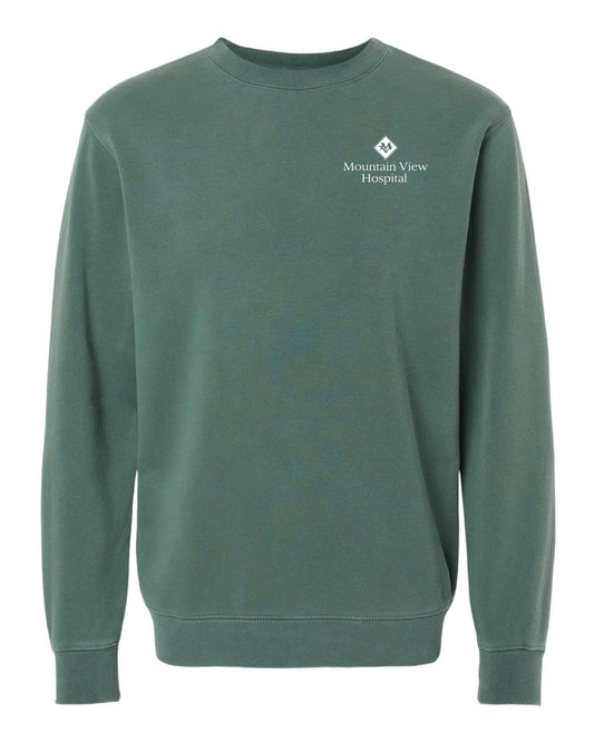 Mountain View Hospital - Pigment Crewneck