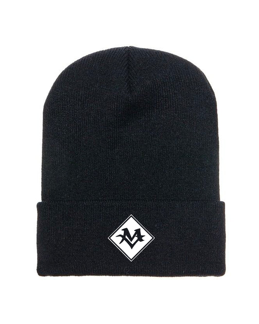 Embroidered Cuffed Knit Beanie - Mountain View Hospital