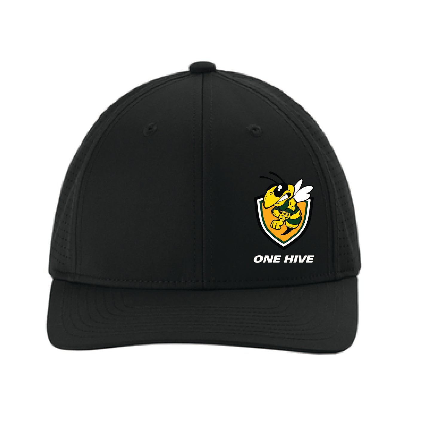 Bonneville Soccer Fan Gear - One Hive - Sport Tek Adjustable Cap - EMBROIDERED