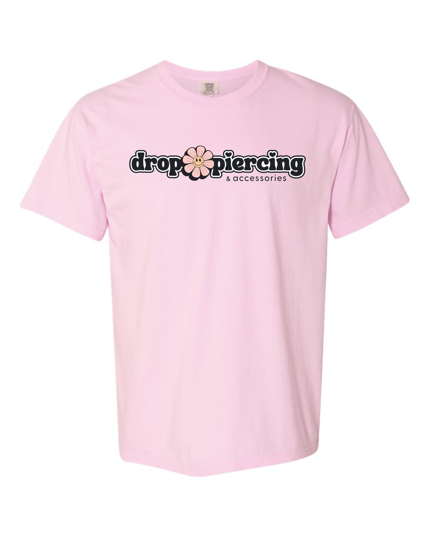 Drop Piercing - Piercing Is a Work of Heart - Comfort Colors Tee