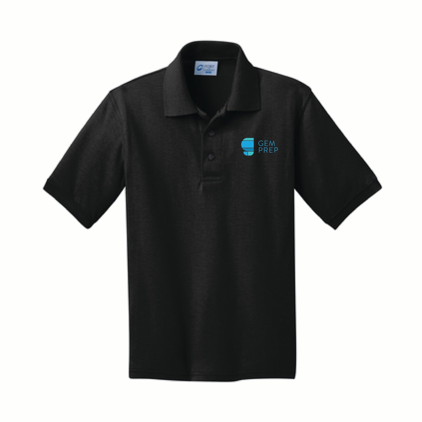 Gem Prep Dress Code - Embroidered Port & Co™ Core Blend Jersey Knit Polo - KP55