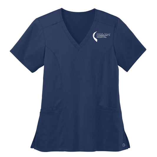 Idaho Falls Community Hospital - PREMIUM Scrubs Women's Premiere Flex V-neck Top