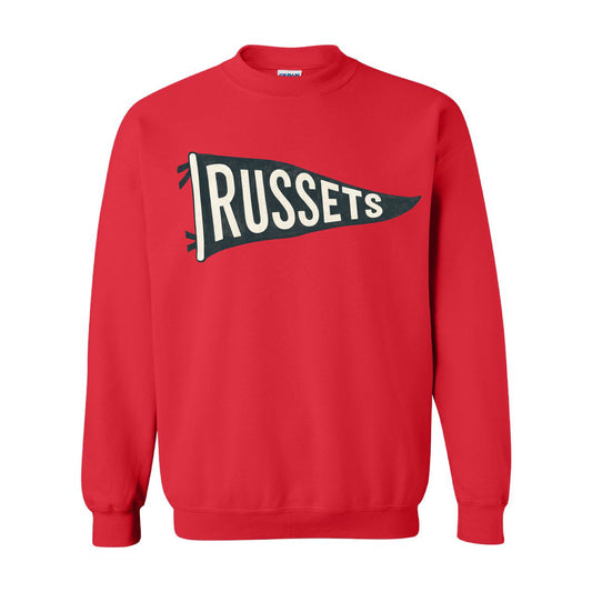 Shelley Russets - Banner - Red Basic Fleece