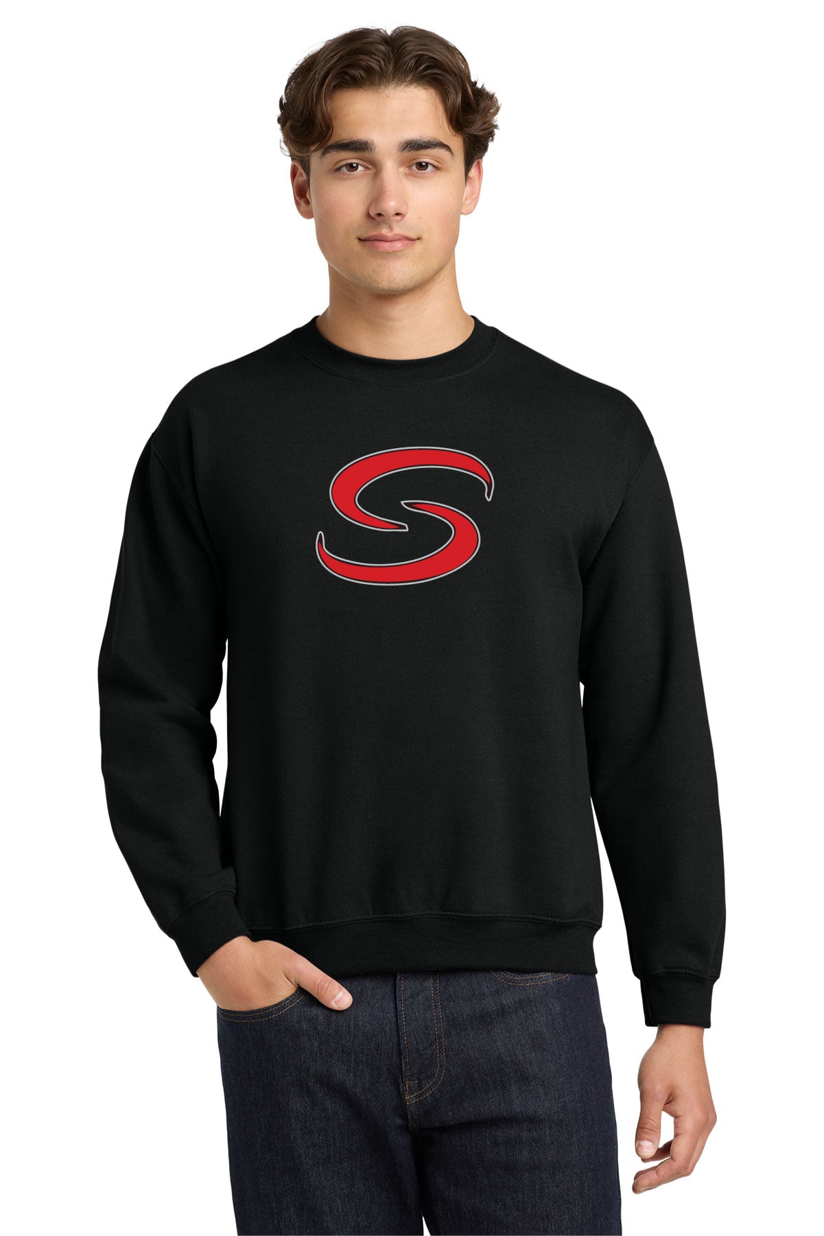Shelley High School Baseball - 18000 Gildan® Heavy Blend™ Crewneck Sweatshirt
