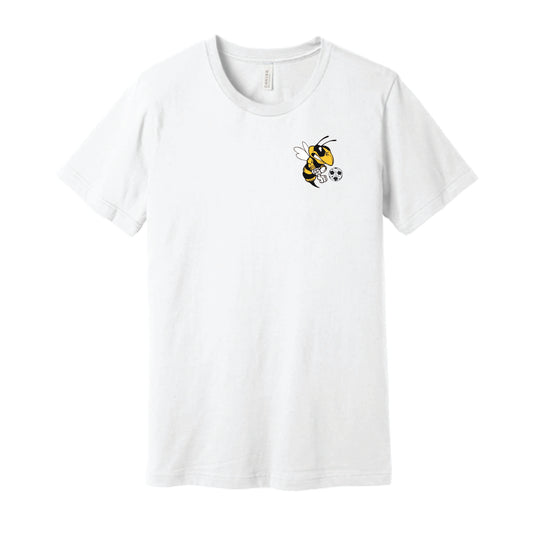 Bonneville Soccer Fan Gear - Soccer Ball - Bella Canvas Tee