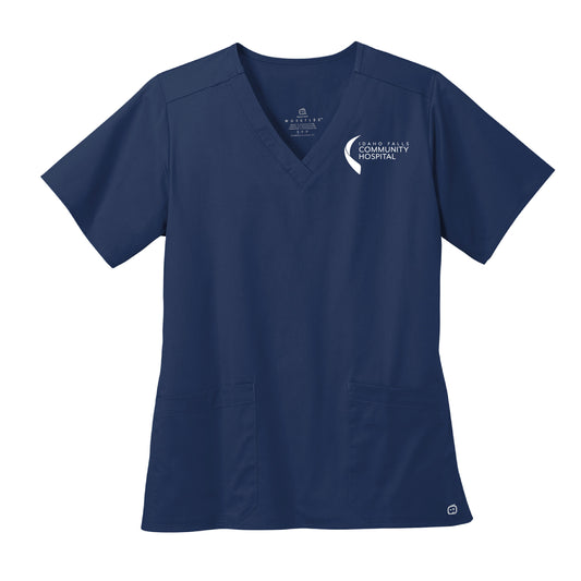 Idaho Falls Community Hospital - Standard Scrubs Women's WorkFlex V-neck Top