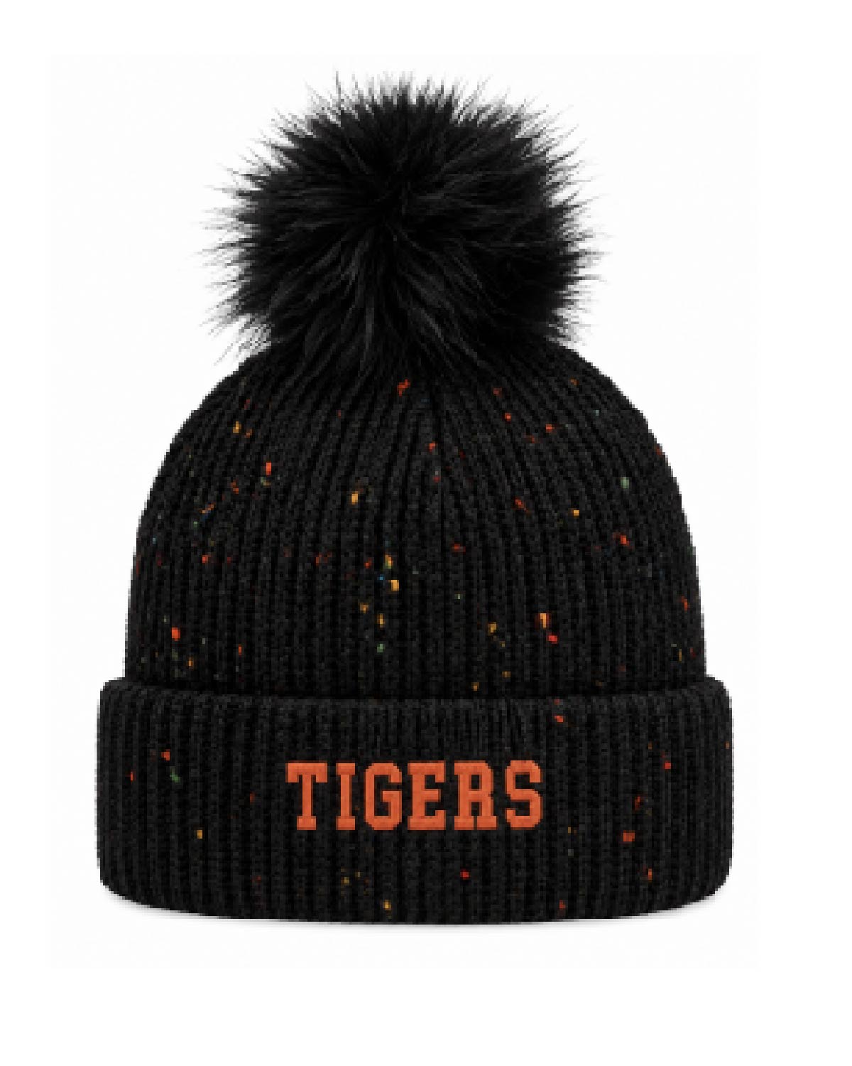 Idaho Falls Tigers x VAST Apparel - Embroidered Pom Beanie - TIGERS - 6014